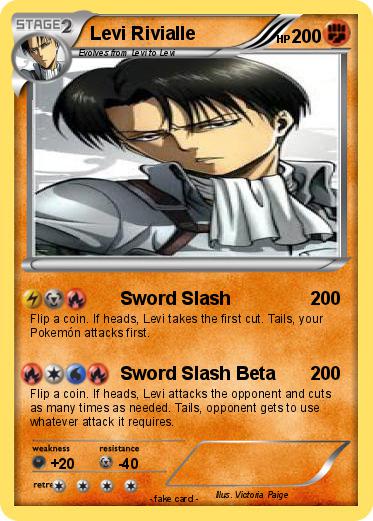 Pokemon Levi Rivialle
