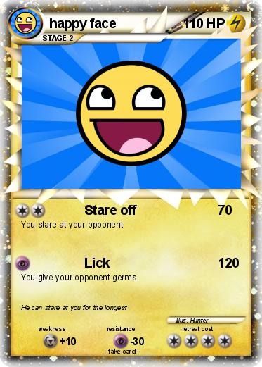 Pokemon happy face