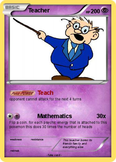 Pokemon Teacher