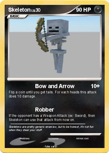 Pokemon Skeleton