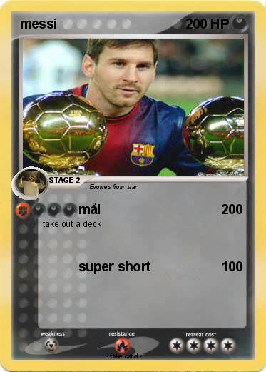 Pokemon messi