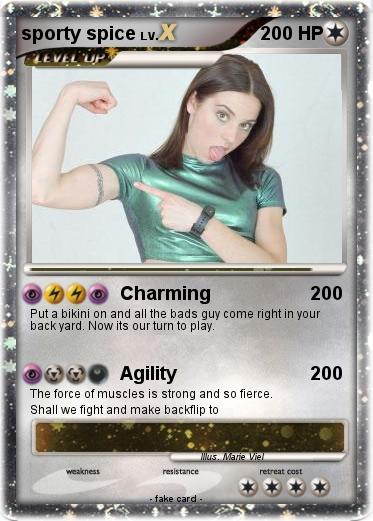 Pokemon sporty spice