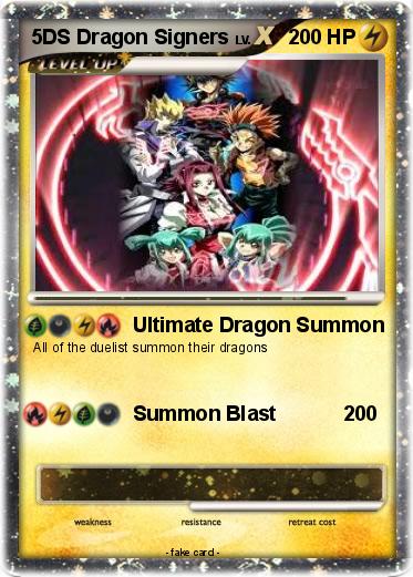 Pokemon 5DS Dragon Signers