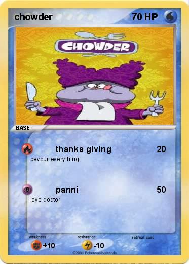 Pokemon chowder