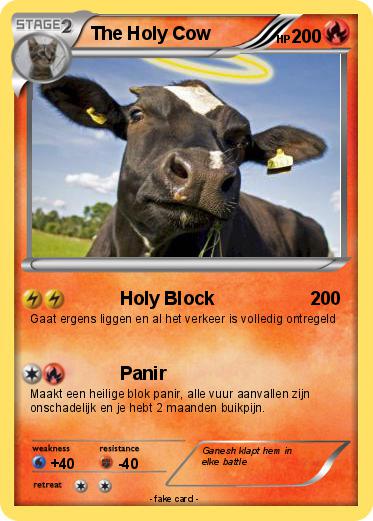 Pokemon The Holy Cow