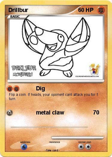 Pokemon Drillbur
