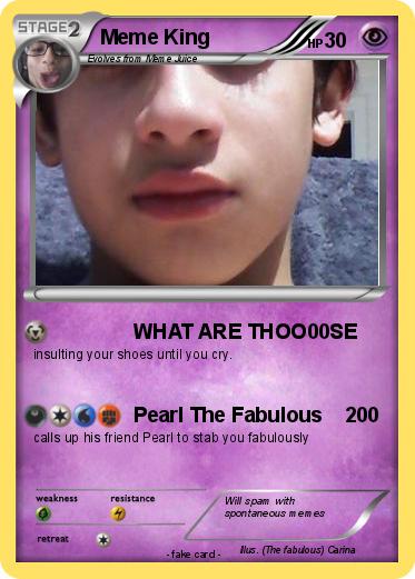 Pokemon Meme King