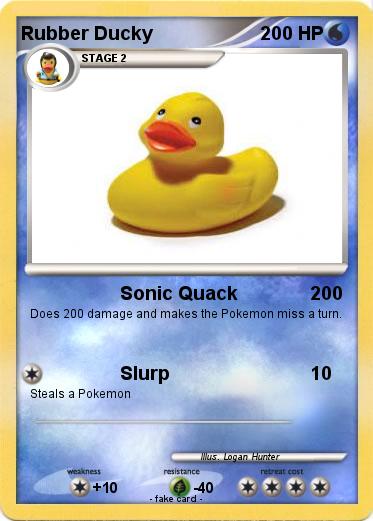 Pokemon Rubber Ducky