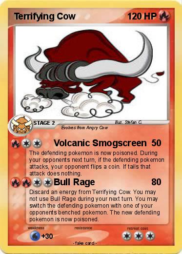Pokemon Terrifying Cow