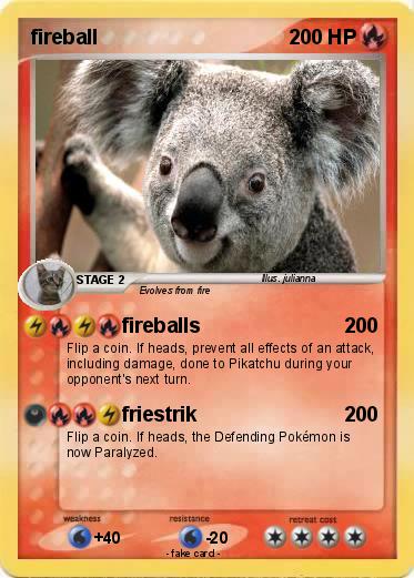 Pokemon fireball