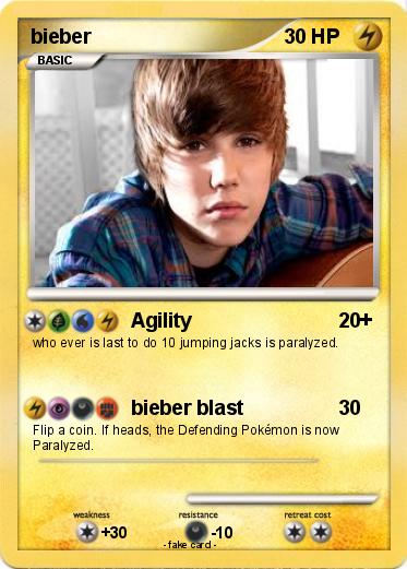Pokemon bieber