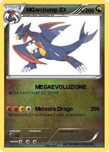 Pokemon MGarchomp EX