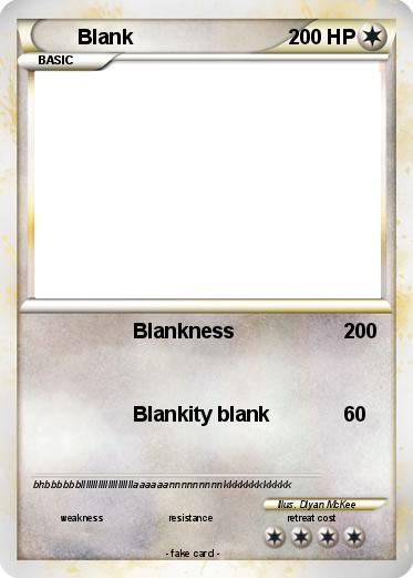 Pokemon Blank