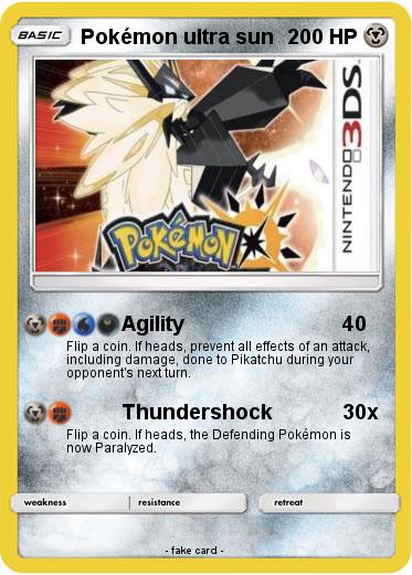 Pokemon Pokémon ultra sun