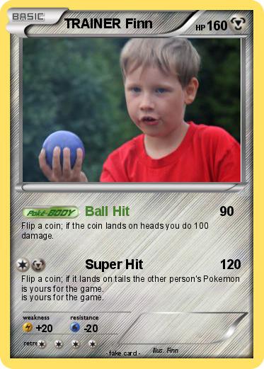 Pokemon TRAINER Finn