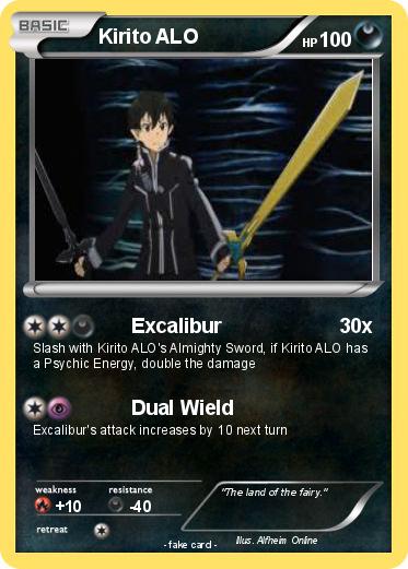Pokemon Kirito ALO