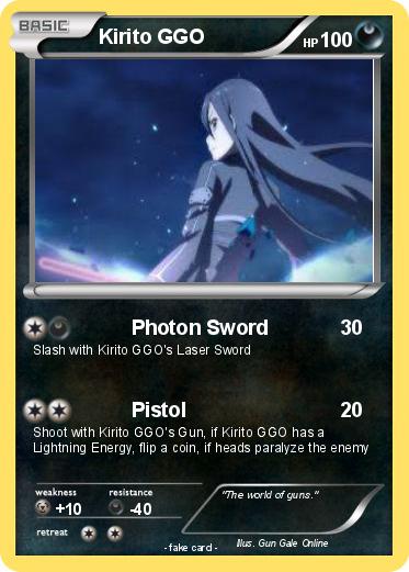 Pokemon Kirito GGO