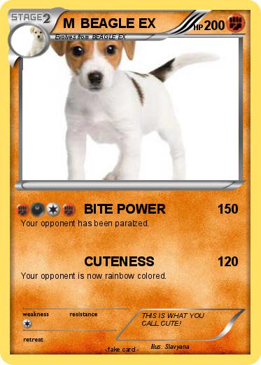 Pokemon M  BEAGLE EX
