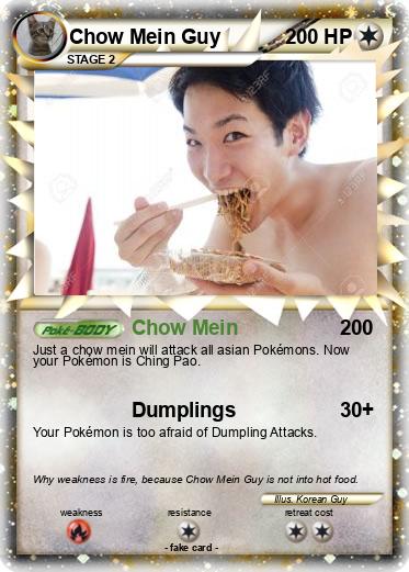 Pokemon Chow Mein Guy