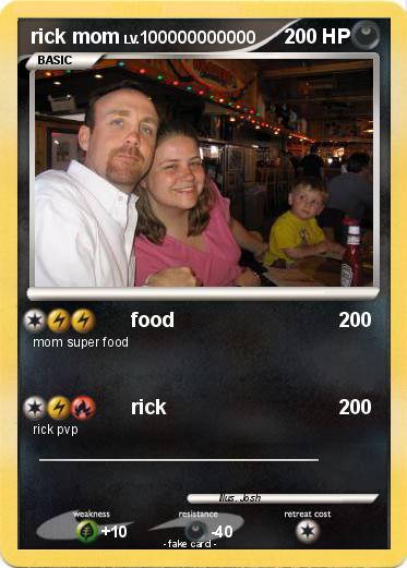 Pokemon rick mom