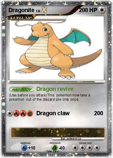 Pokemon Dragonite