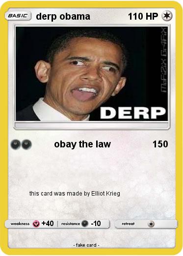 Pokemon derp obama
