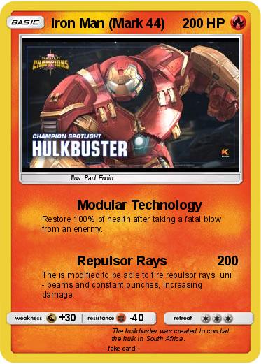 Pokemon Iron Man (Mark 44)