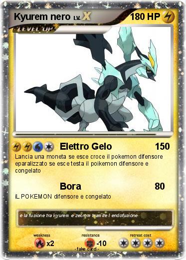 Pokemon Kyurem nero
