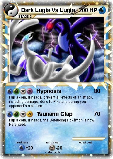 Pokemon Dark Lugia Vs Lugia