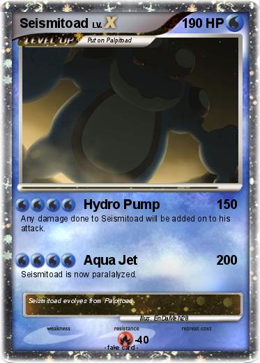 Pokemon Seismitoad