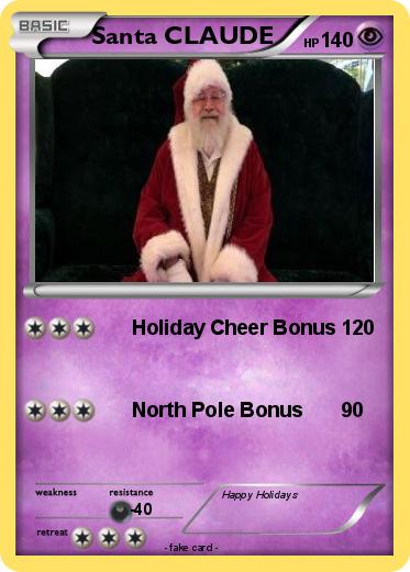 Pokemon Santa CLAUDE