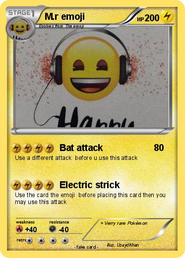 Pokemon M.r emoji