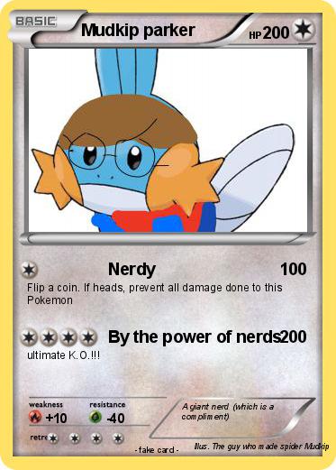 Pokemon Mudkip parker