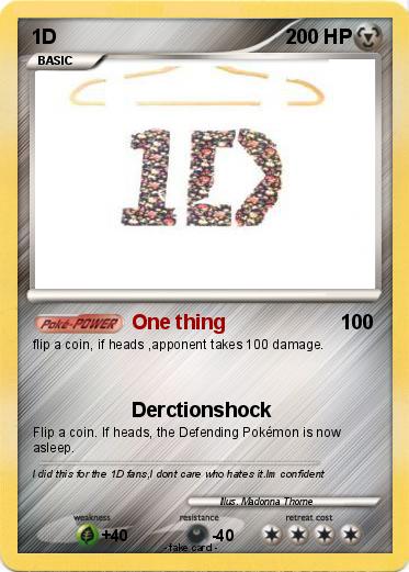 Pokemon 1D Pokemon 1D