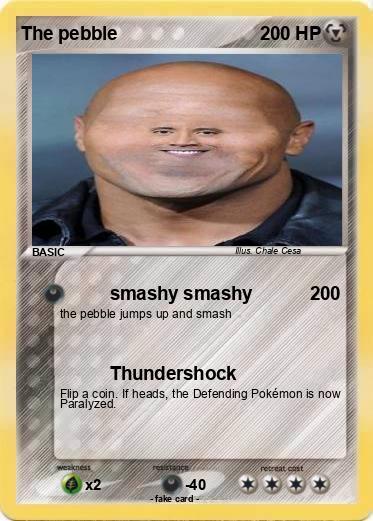 Pokemon The pebble