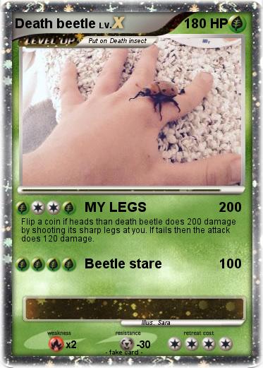 Pokemon Death beetle