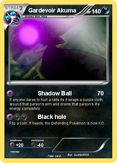 Pokemon Gardevoir Akuma