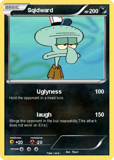 Pokemon Sqidward