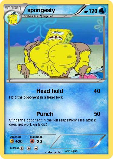 Pokemon spongesty