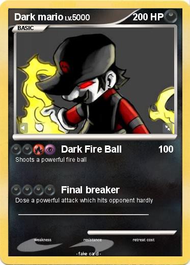 Pokemon Dark mario