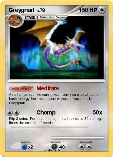 Pokemon Greygnarl
