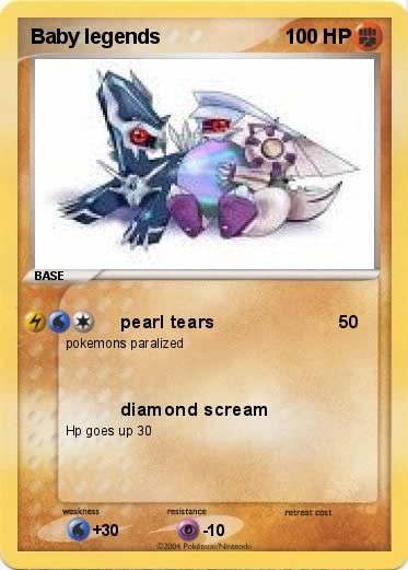 Pokemon Baby legends