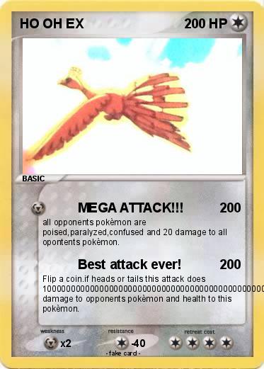 Pokemon HO OH EX