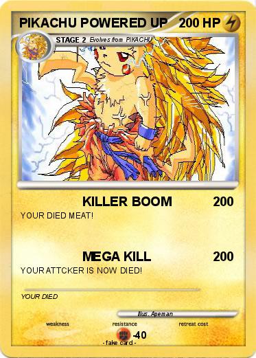 Pokemon PIKACHU POWERED UP