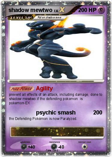 Pokemon shadow mewtwo