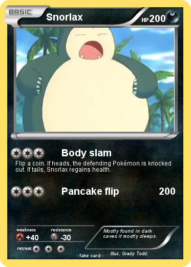 Pokemon Snorlax