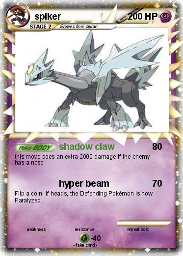Pokemon spiker
