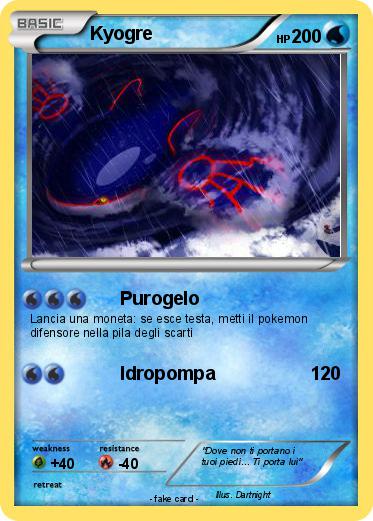 Pokemon Kyogre