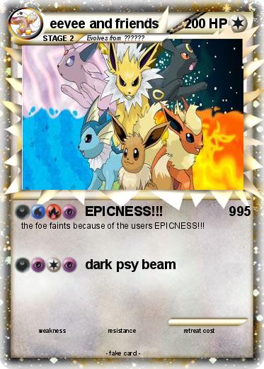 Pokemon eevee and friends