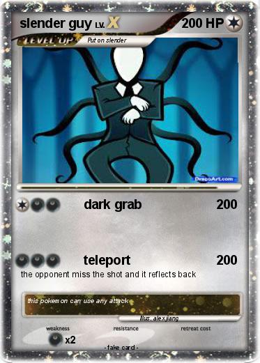 Pokemon slender guy